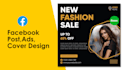 design elegant facebook ads,post,banner ads or cover