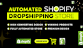build, rebuild high converting shopify dropshipping store, shopify website