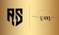 design a minimalist interlocking monogram logo