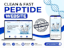build an fda compliant peptide website or research peptide store on woocommerce