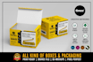 do pixel perfect packaging box design with die cut