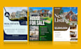design professional real estate flyer and brochure