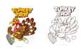 design a professional modern chicken logo