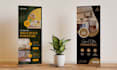 design amazing roll up banner, pull up or retractable banner