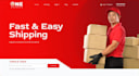 create logistics, dispatch, freight, trucking, moving company website