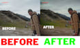 professional color grading or color correction in your video