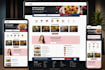design modern wordpress website with elementor pro