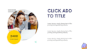education template and 3d cartoonist slides