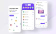 create a fintech and saas website UI design in figma