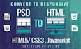 converting PSD files to HTML