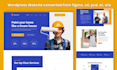 convert figma to wordpress, figma to elementor, xd, psd to wordpress