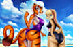 draw a furry sfw or nsfw character