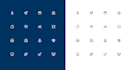 create minimal unique flat icons with fastest delivery