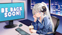 draw anime twitch starting soon, brb, offline, screen