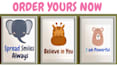 design kids affirmation cards