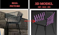 do 3d furniture modeling