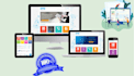 design modern responsive HTML CSS bootstrap website