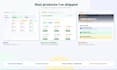 build a modern react or next web app with tailwind CSS