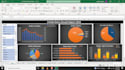 convert your financial data into chart and dashboard excel