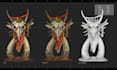 make a 3d prop for videogames, model and textures
