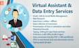 virtual assistant and date entry expert