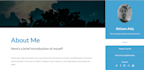 create responsive HTML, CSS and js website