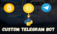 make efficient and custom telegram crypto investment bot