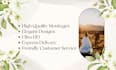create a photo slideshow video or montage for weddings