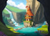 create professional environment concept art for games