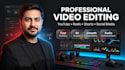 edit professional videos for youtube, instagram, tiktok and facebook