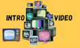 creat custom youtube podcast intro video logo animation