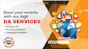 increase domain authority da domain rating ahrefs DR with quality SEO backlinks