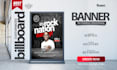 design rollup banner, pull up banner, retractable banners