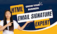 create outlook signature or HTML email signature