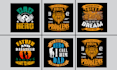 trendy t shirt designs and mockups, streetwear and typography