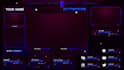 create custom animated twitch stream overlay for you