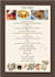 menus, posters and advertising posters for you business o event
