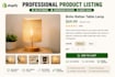 list shopify products with SEO titles and descriptions