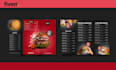 create food flyer design for you
