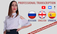 professionally translate spanish and russian fast