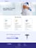 design your single page website with HTML, CSS, js and react