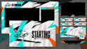 design custom stream overlay for twitch and youtube