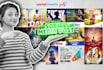 design creative social media posts
