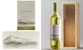 design a handpainted watercolor wine label for your winery