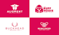 design a minimal brand logo identity