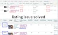 fix amazon product listing issues and fix variations errors
