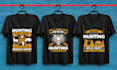 create trendy custom graphic and typography t shirt
