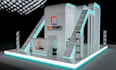 design exhibition stand pavilion,3d trade show, stall,booth,kiosk,render