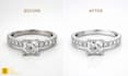 do bulk jewelry photo editing and high end jewelry retouch