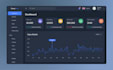 create modern dashboard, CRM, web app UI UX design in figma